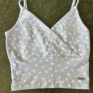 Hollister floral tank top size XXS